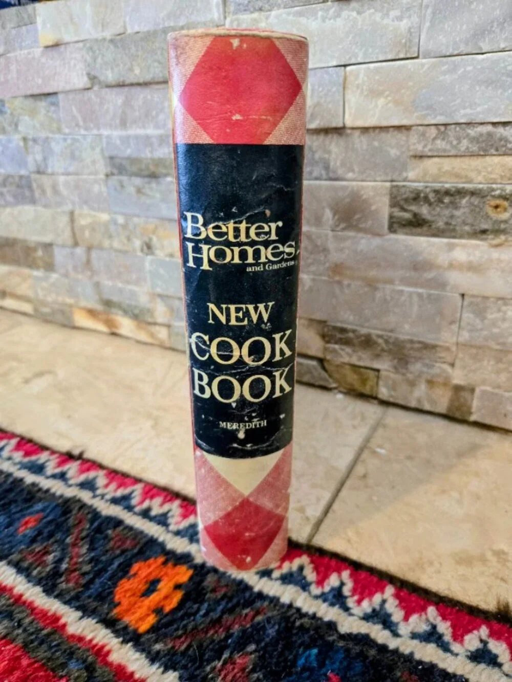 VTG 1972 Better Homes and Gardens New Cook Book 5-Ring Binder Clean, Vintage